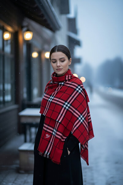 Onur Scarf - the Expected Winter Shoulder and Neck Scarf Has Arrived Thick Wi...