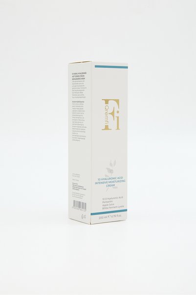 Qremfi Intensive Moisturizing Cream Containing 10 Different Hyaluronic Acids and Biobifida Ferment 200 ml