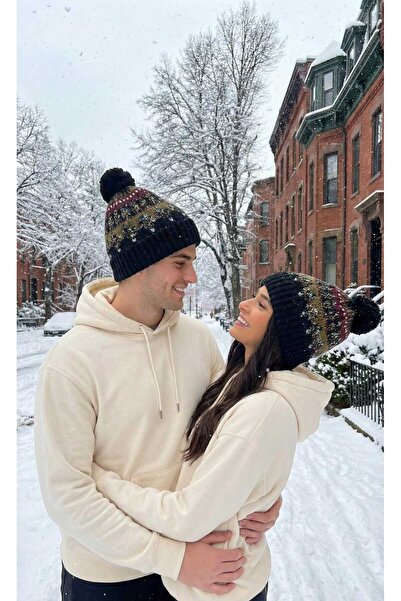 LAGRANZE Unisex 2-Piece Winter Beanie Set