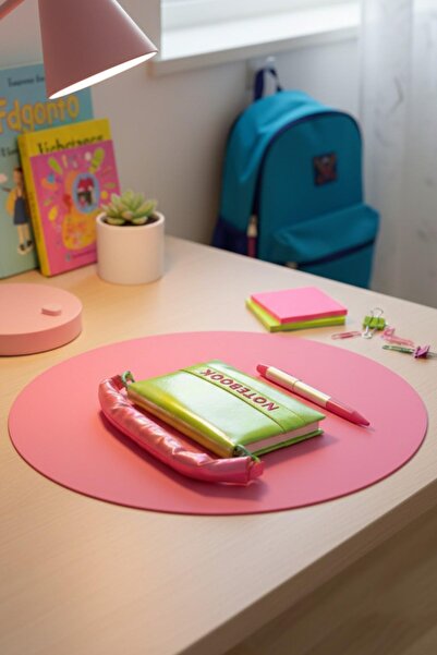 Mojo Bebek Mojo Girl's Hologram Bag Patterned Notebook Yellow