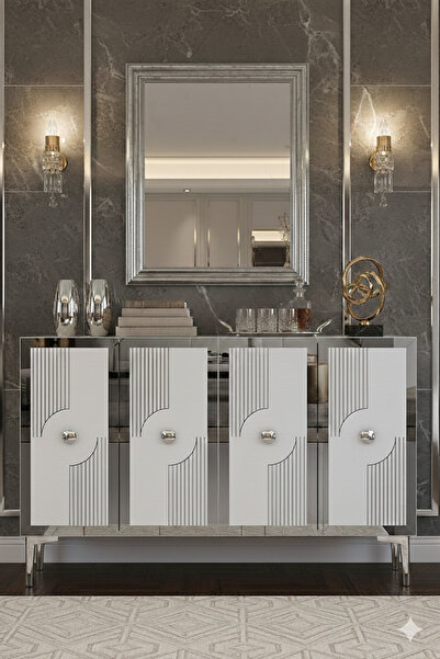 YUMEDİ DESİGN KA1216BS - TEMTEM KONSOL ,TV SEHPASI , ÇOK AMAÇLI DOLAP, KAHVE ...