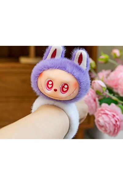 BC Yeni labubu peluş bileklik 20 cm sarılan labubu bileklik oyuncak araç çok ...