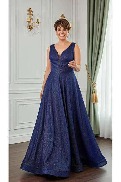 dml giyim Simli kalın askılı elbise