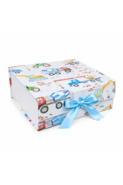 Inovius Folding Gift Box Geometric Design 20x18x8cm - KRMS131