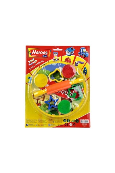 lowell home Ern-003 Play Dough Set with Table - Eren Toy