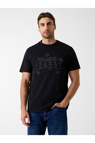 Guess Ανδρικό T-Shirt Peony σε κανονική εφαρμογή