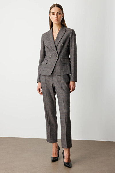 Ekol بنطلون منقوش بقصة واسعة 5163