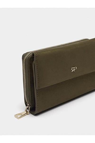 PARFOIS Kapaklı Deri Efektli Cüzdan