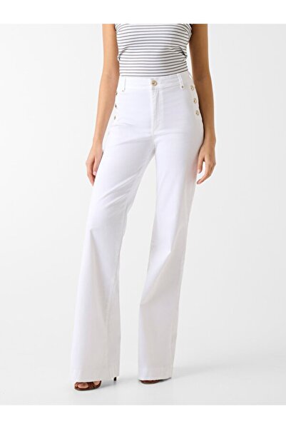 Guess Faye Kadın Palazzo Fit Pantolon