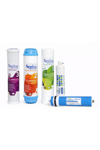 Spring Water 10" Açık Cihaz 300 GBD MEMBRAN SET (1 TON/GÜN)