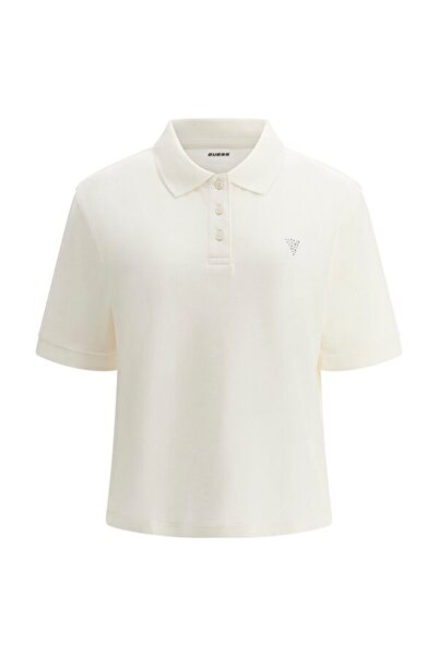 Guess Silvy Kadın Aktif Regular Fit Polo T-Shirt