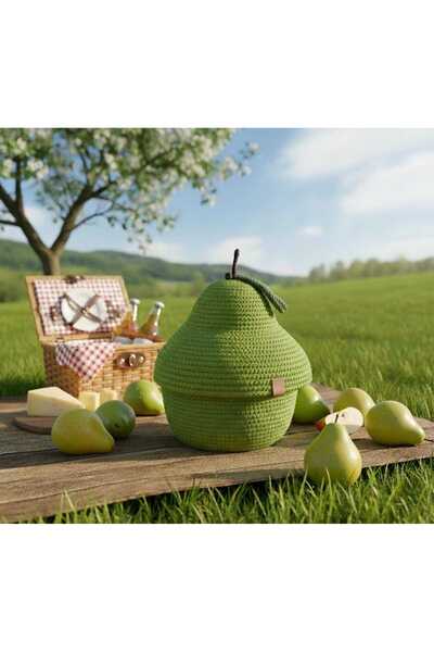 HAT HOME Kitchen Organizer Basket Pear