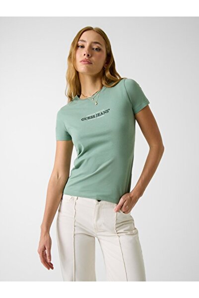 Guess Jeans Kadın Slim Fit T-Shirt