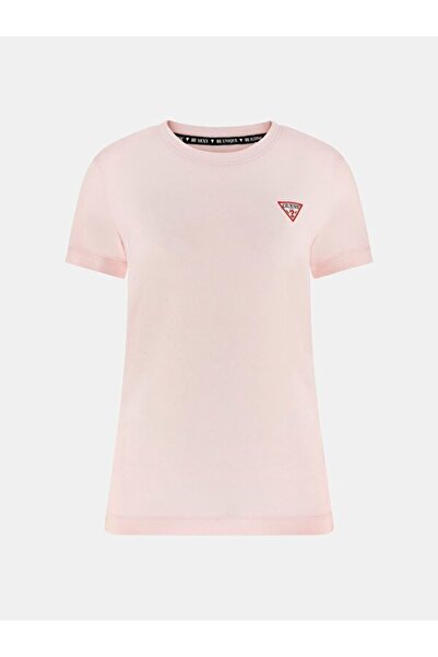 Guess Mini Triangle Kadın Slim Fit T-Shirt