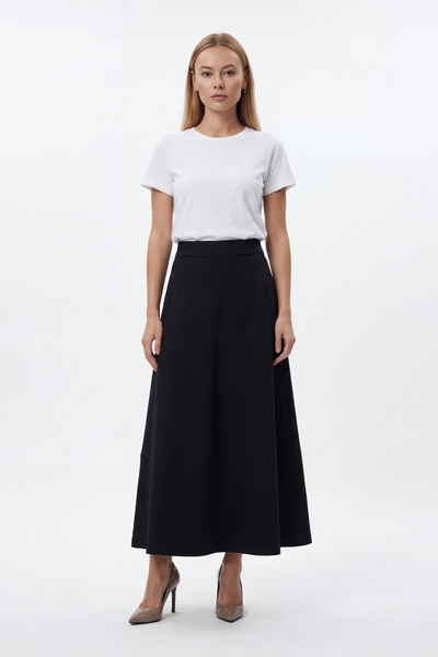 MAQ DESIGN Eps High Waist Flowy Women's Skirt