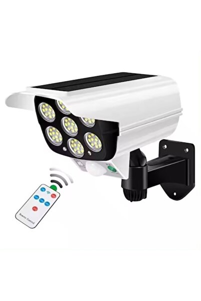 STOREONLINE Set of 2 Solar LED Lamps with Camera, Motion Sensor, Remote Control