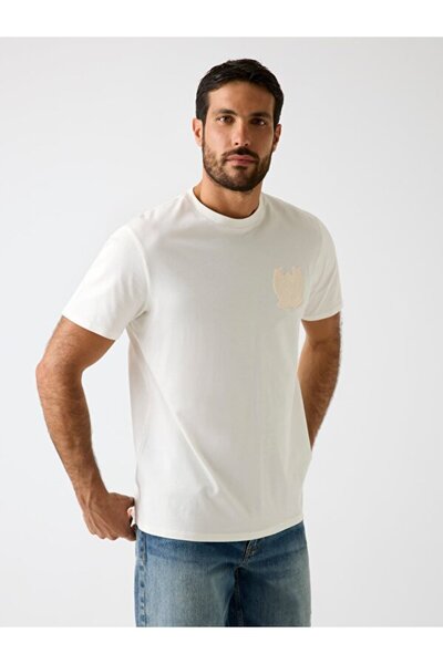 Guess Lion Erkek Regular Fit T-Shirt