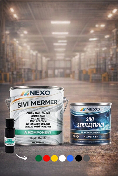 Nexo Sıvı Mermer Beyaz 20 kg