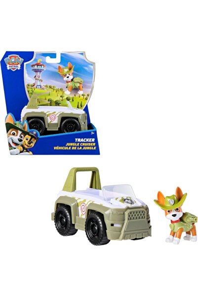 PAW PATROL Tracker Karakter Figürlü Araç Jungle Jeep