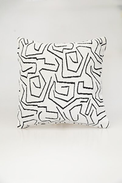 Bally Home Κάλυμμα μαξιλαριού "Monve" με γεωμετρικά σχέδια και υφή 45x45