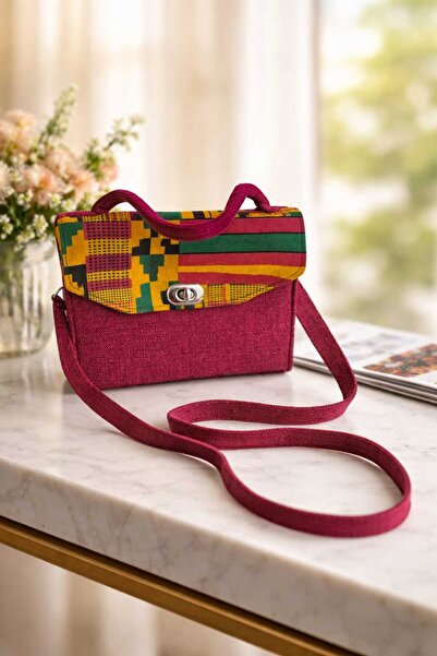 AFRICAN print handbag