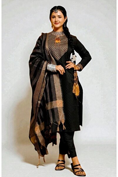 Generic Women Kurti With Pant and Dupatta Set