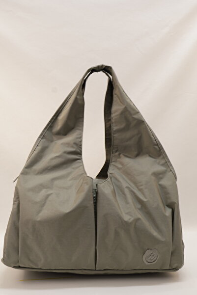 ICONE BAG Pleated Gym Bag, Waterproof Fabric Gym Bag, Shoulder Bag, Multi-Poc...