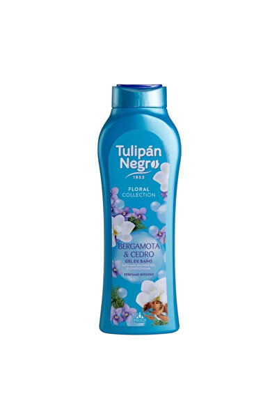 Tulipan Negro Floral Collection Gel de Dus Bergamota & Cedro, 650 ml