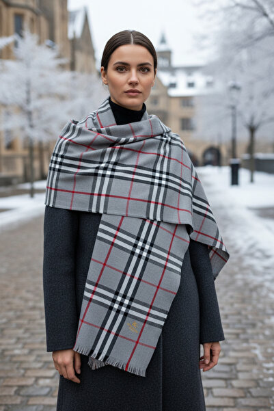 Onur Scarf - the Expected Winter Shoulder and Neck Scarf Has Arrived Thick Wi...