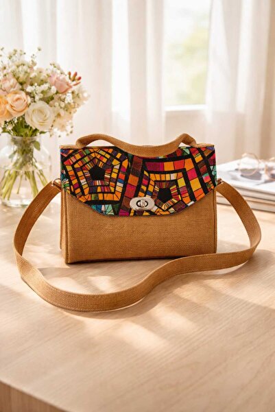 AFRICAN print handbag