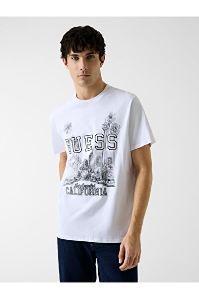 Guess Blvd pentru bărbați, croială normală tricou