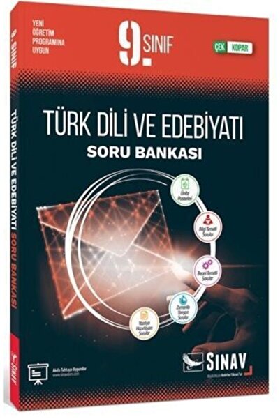 Sınav Yayınları Sınav 9. Sınıf Türk Dili Ve Edebiyatı Soru Bankası
