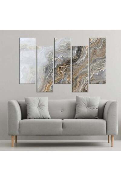 lawhat لوحات فنية تجريدية مطبوعة على قماش الكانفس الفاخر