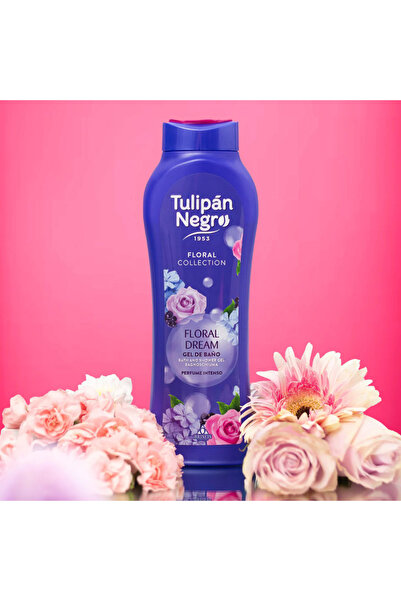 Tulipan Negro Gel de dus Tulipan Negro, Colectia Floral, Floral Dream, 650ml