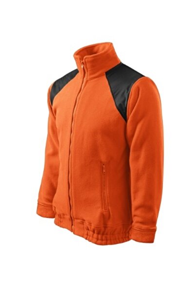 Malfini Jachetă unisex din fleece, Jachetă Hi-Q 506, Portocaliu 2XL