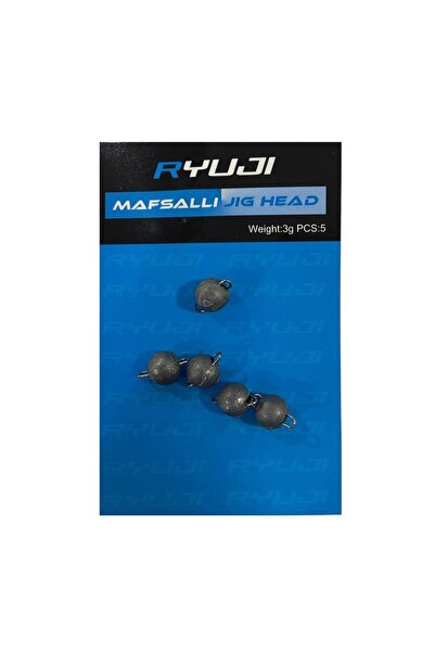 RYUJI 3gr Mafsallı Jig Head Zoka (5 Adet)