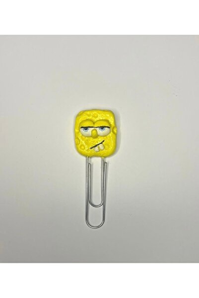 El yapımı Sünger Bob Figürlü Kitap Ayracı