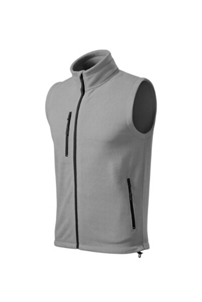 Malfini Unisex fleece vest, Exit 525, M Gray