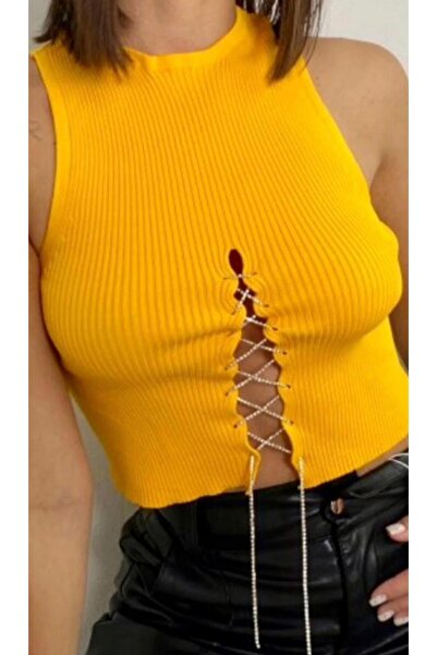 Sima Butik المرأة ستوني المحاصيل