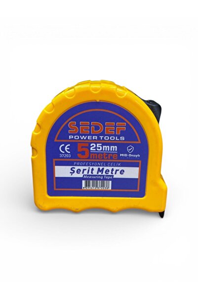 sedef power tools 5Mt X 19mm Professional Steel Tape Measure-Very Resistant t...