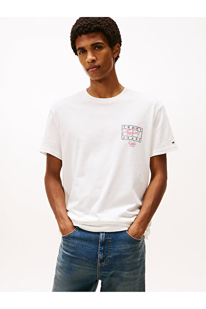 Tommy Hilfiger Erkek TJM Regular Sıgn Spray SS T-shirt
