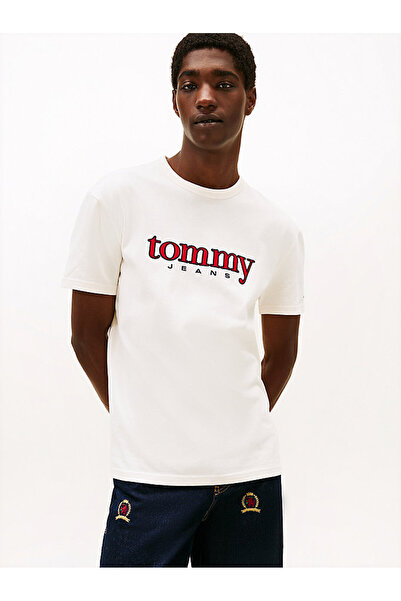 Tommy Hilfiger Men's Tjm Regular Graphic Detailed T-Shirt