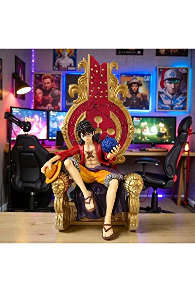 Kuzey Tacı One Piece Luffy Figürü Anime Koleksiyonluk Büyük Boy Dekoratif Fig...