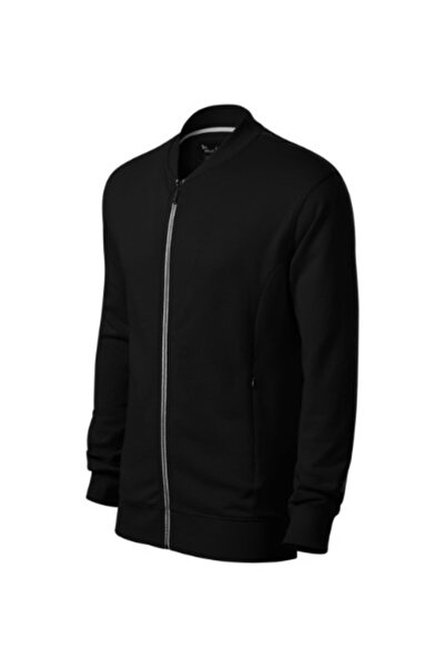 Malfini Men's sweatshirt, Bomber 453, Black 3XL