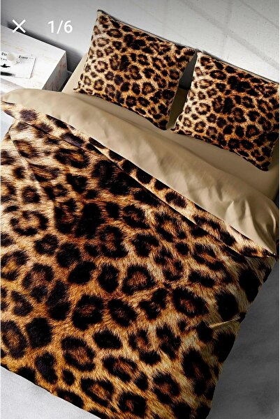 Elmas Dizayn 240X260 cm Double Bedding Set Hypoallergenic Cotton Satin Luxury...