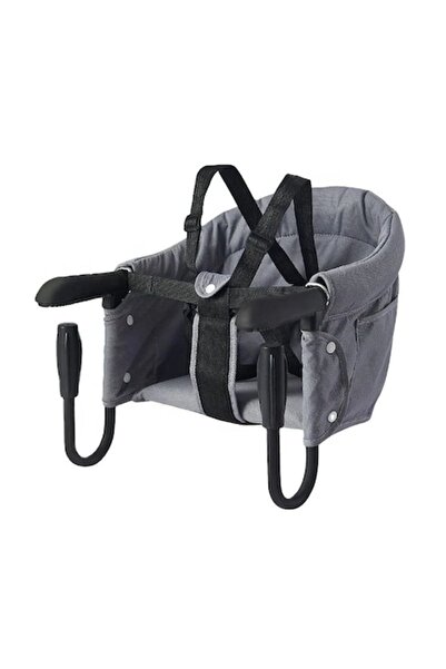 OEM Portable Baby Chair, Attach to Table, Gray