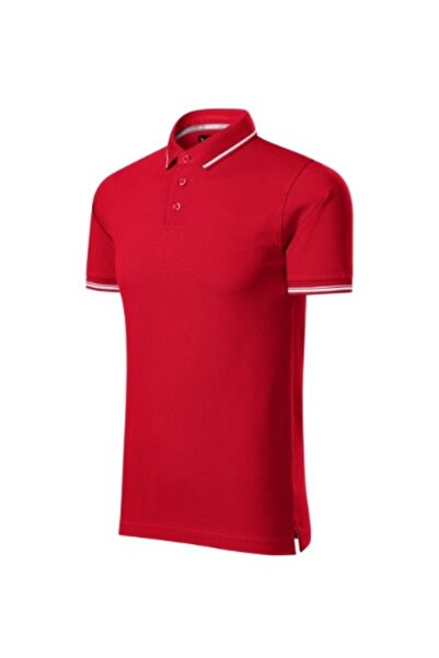 Malfini Tricou polo bărbătesc, Perfection uni 251, Roșu 3XL