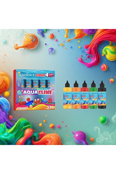 Cadence Boya Kooky Aquaslime Sweet Fruits Set 5X90Ml