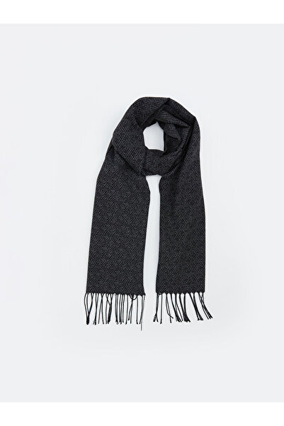 LC Waikiki Rmz Gi̇yi̇m Farki̇yla Men's Scarf with Tassels
