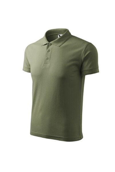 Malfini Men's polo shirt, Pique Polo 203, M Khaki